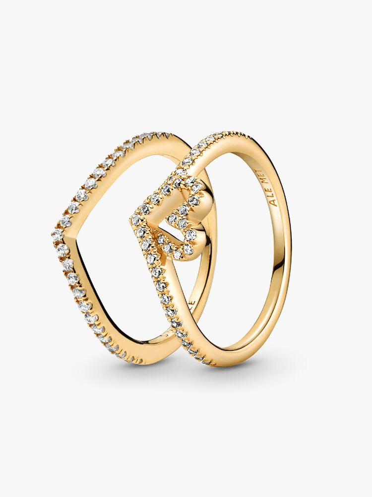 Better Together Wishbone Ring Set
