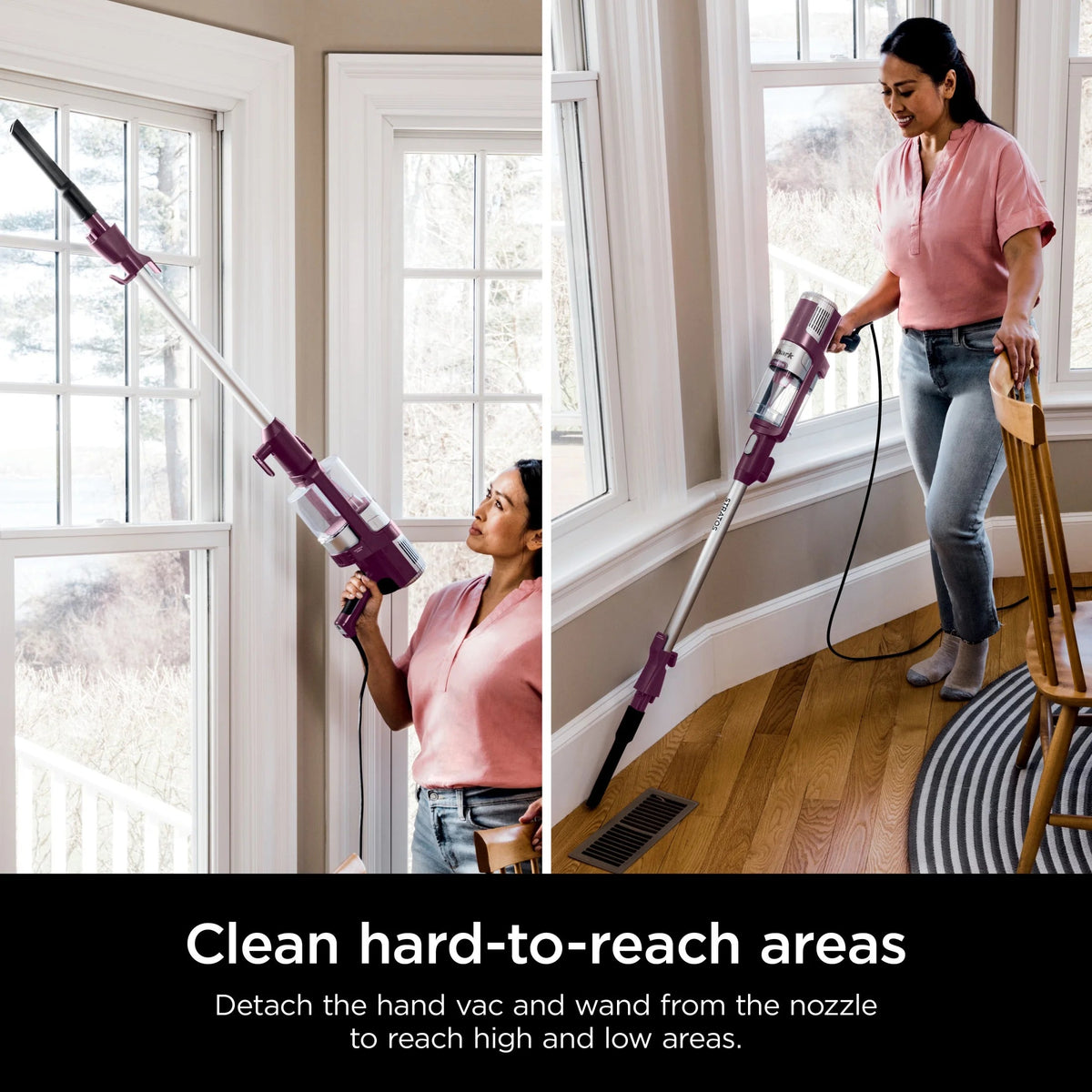 Shark Stratos UltraLight Corded Stick Vacuum With DuoClean PowerFins HairPro - HZ3000