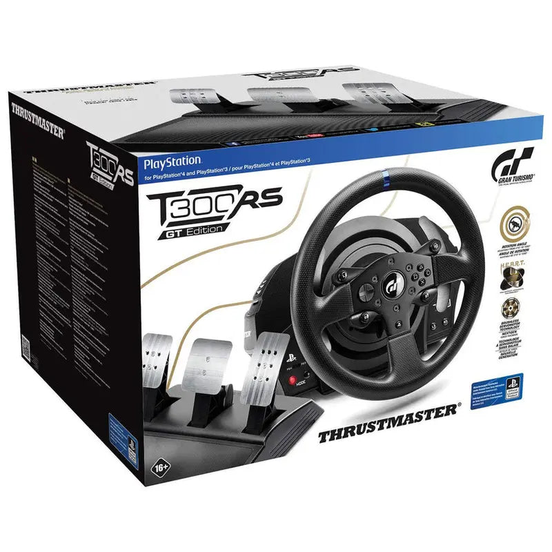 Thrustmaster T300 RS GT Pro Racing Wheel With 3-Pedal Set for PS4 and PC - T300 RS GT Pro