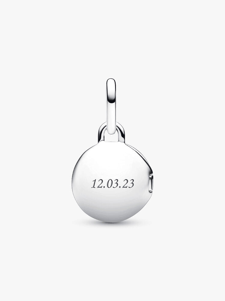 Openable & Engravable Love Locket Dangle Charm