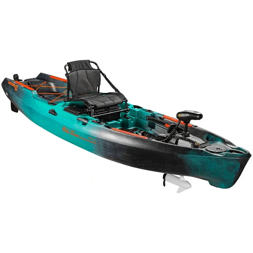 Old Town Motorized Fishing Kayak With Minn Kota Trolling Motor, 12-ft - AutoPilot 120
