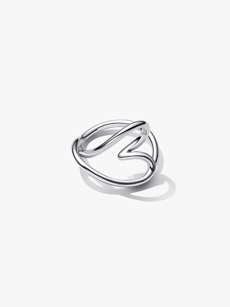 Organically Shaped Heart Ring