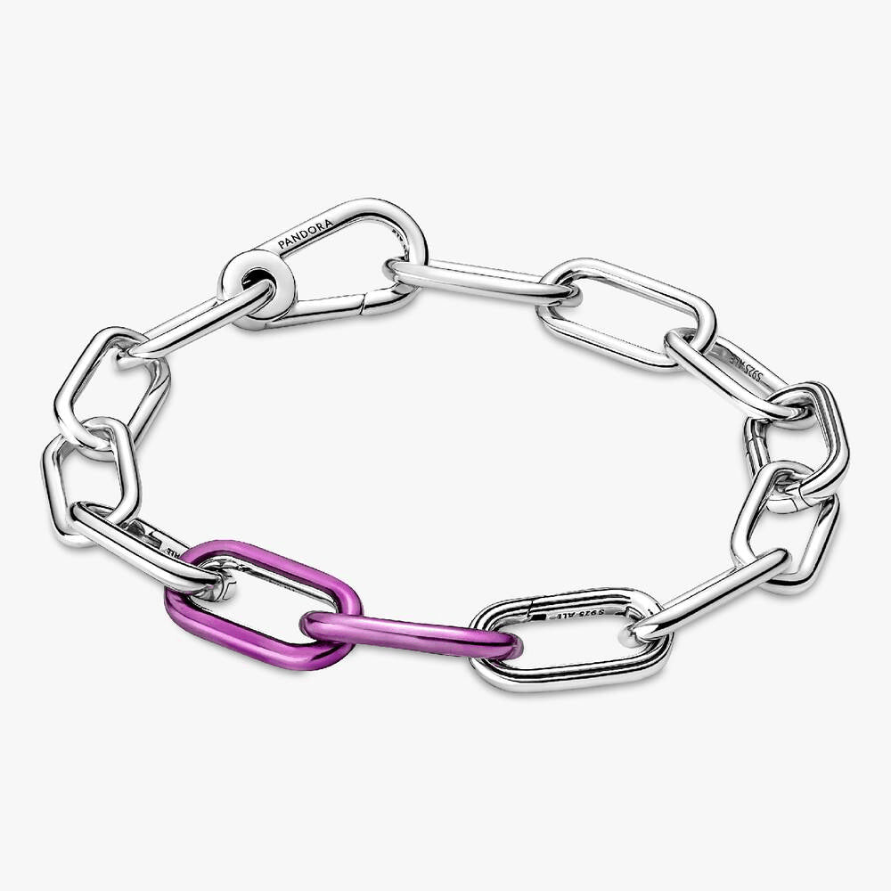 FINAL SALE - Pandora ME Styling Shocking Purple Double Link