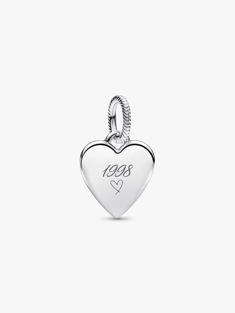 Engravable Heart Tag Pendant