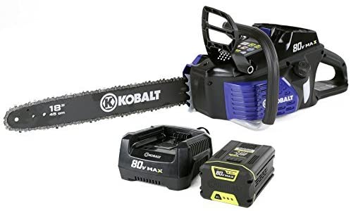 80-Volt Lithium-Ion 18-In Cordless Electric Chainsaw