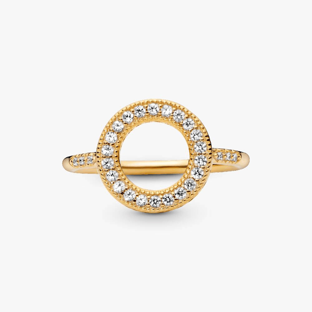 FINAL SALE - Sparkling Halo Ring