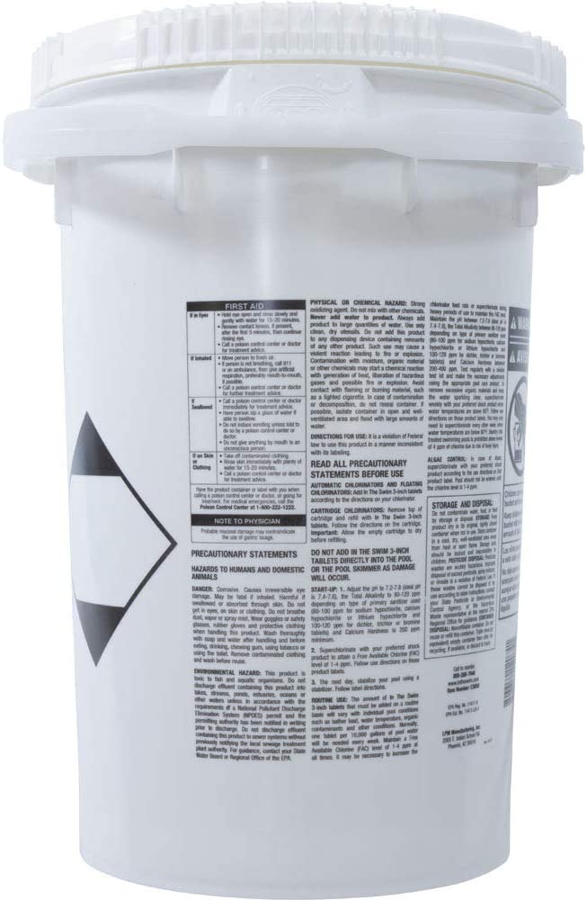 In The Swim 3 Inch Chlorine Tablets 50 Lbs - C3050