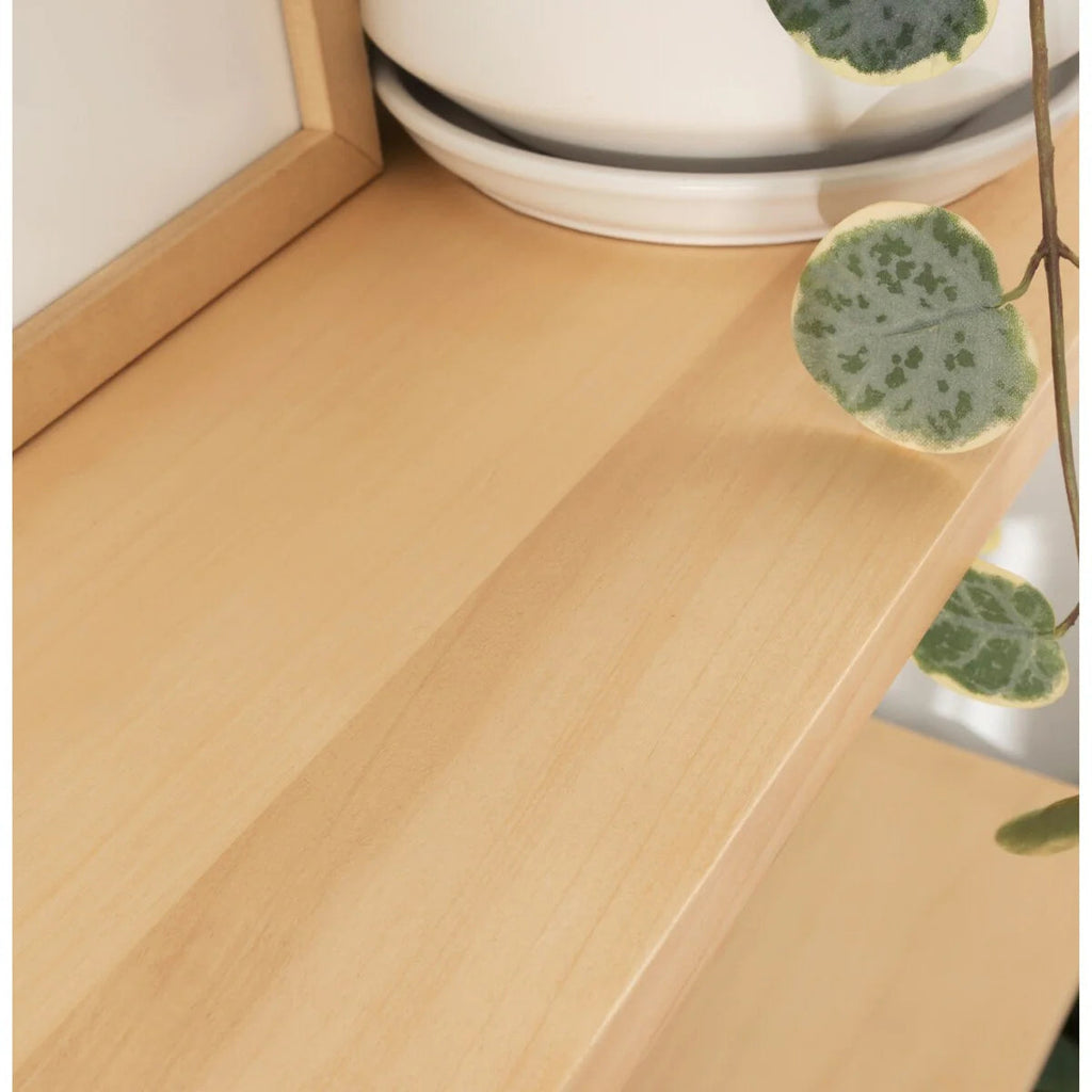 Mid-Century Wall Shelves, 24x8x24 Inch Decorative Wall-Mounted Storage And Display Shelving