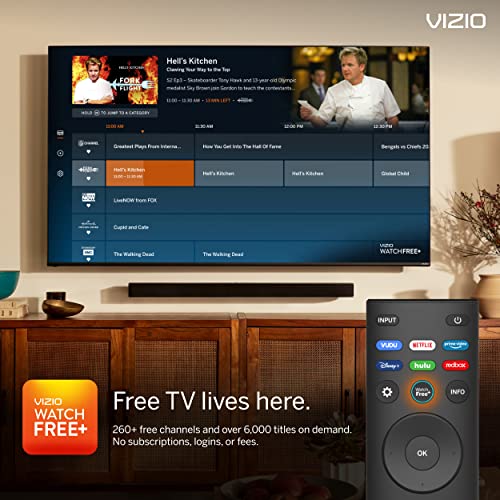 VIZIO 40-Inch D-Series Full HD 1080p Smart TV With AMD FreeSync And Apple AirPlay - D40F-J09