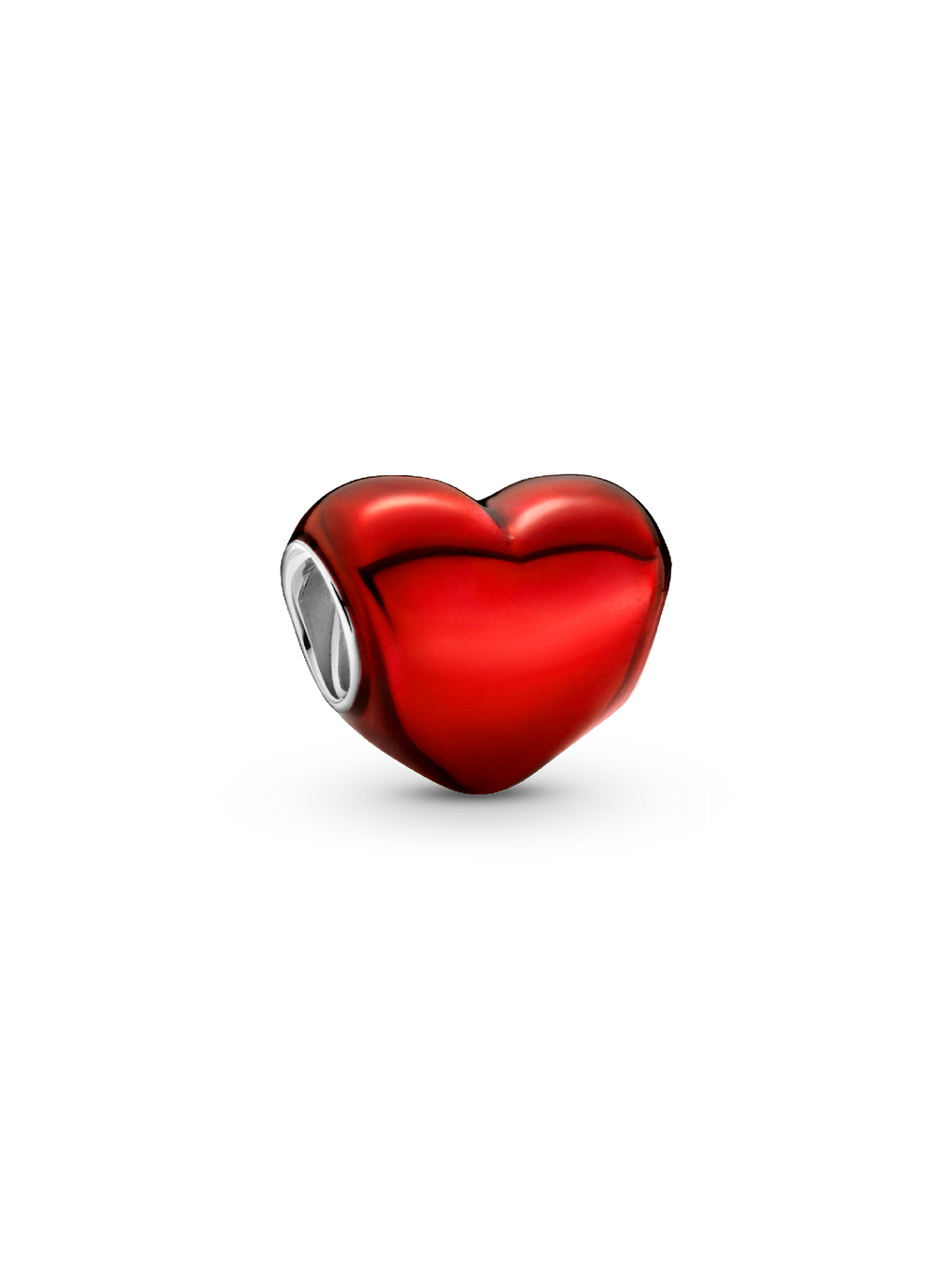 FINAL SALE - Metallic Red Heart Charm
