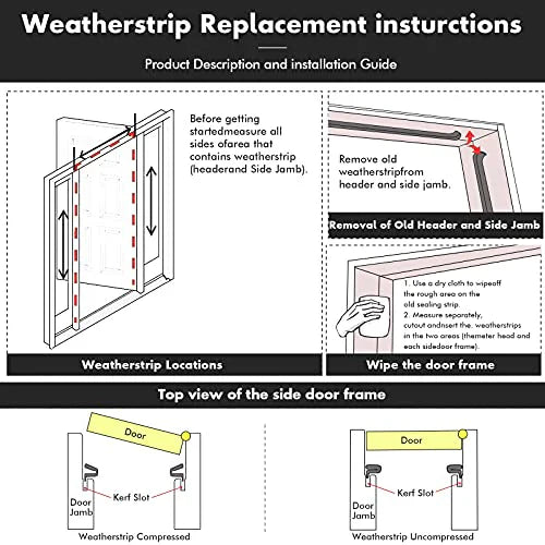 V-Shaped Q Foam Kerf Door Weather Stripping, 0.57 Inch