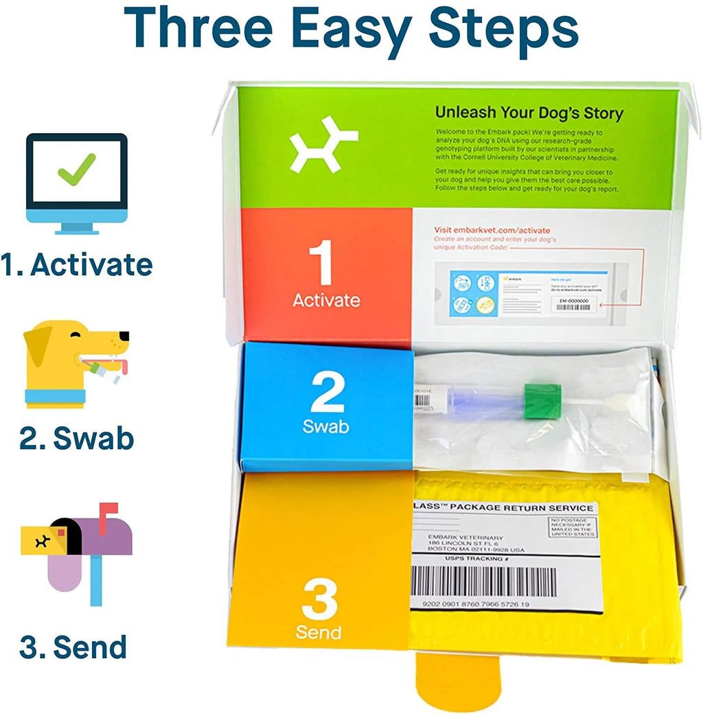 Embark Dog DNA Test Breed Identification Kit