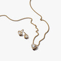 Sparkling Elevated Heart Jewelry Gift Set
