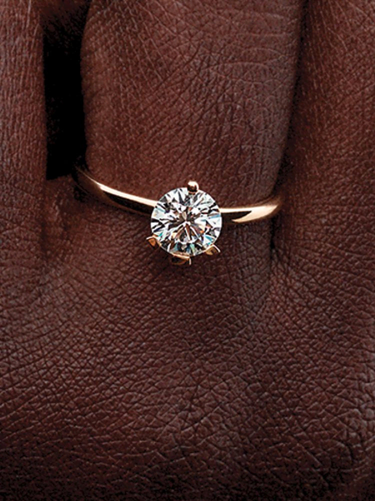 Pandora Nova 14k Gold Lab-grown Diamond Ring