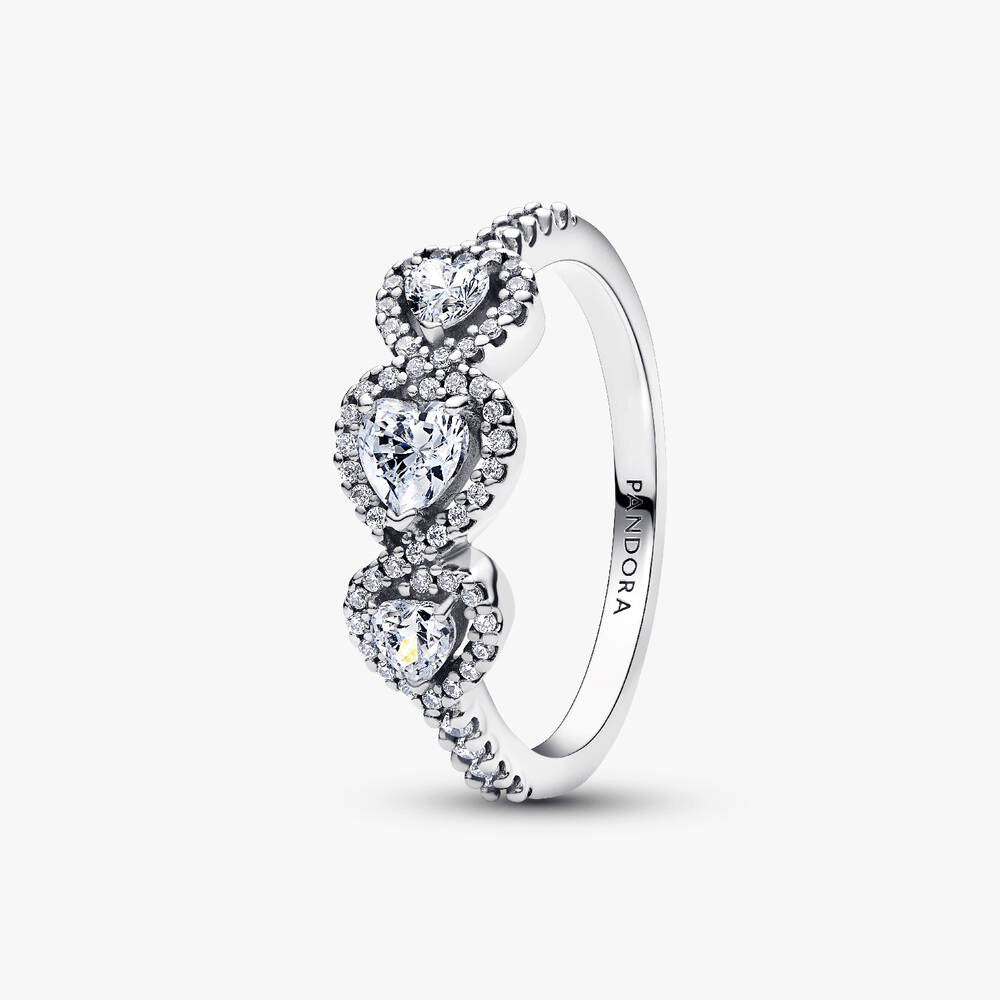 Halo Heart Trilogy Ring