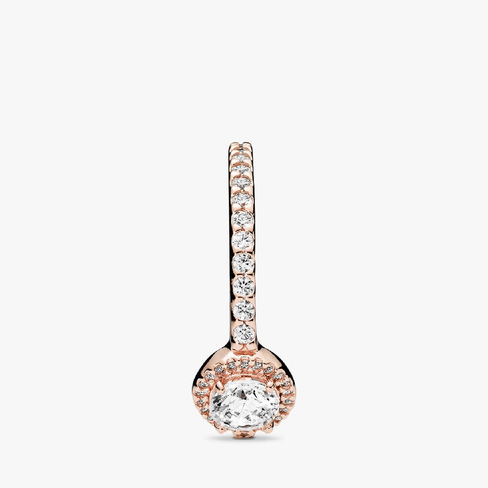 FINAL SALE - Classic Sparkle Halo Ring