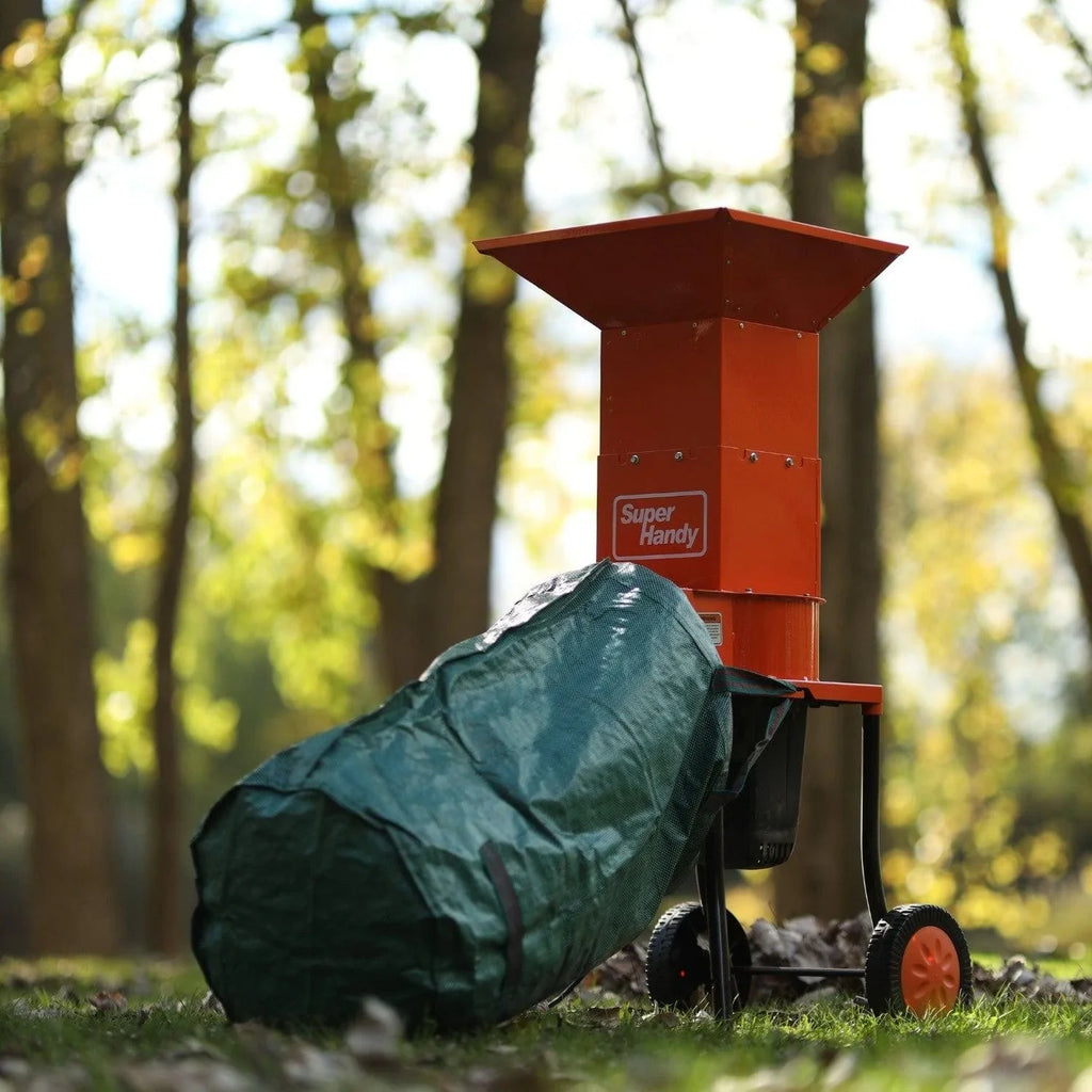 SuperHandy Electric Leaf Mulcher Shredder, 15-AMP 1800 Watt 120VAC - GUO056