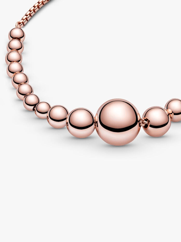 FINAL SALE - String of Beads Slider Bracelet
