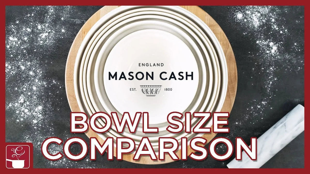 Mason Cash In The Meadow Bouquet Stoneware Mixing Bowl Set, 4-Piece - S12 S18 S24 S30