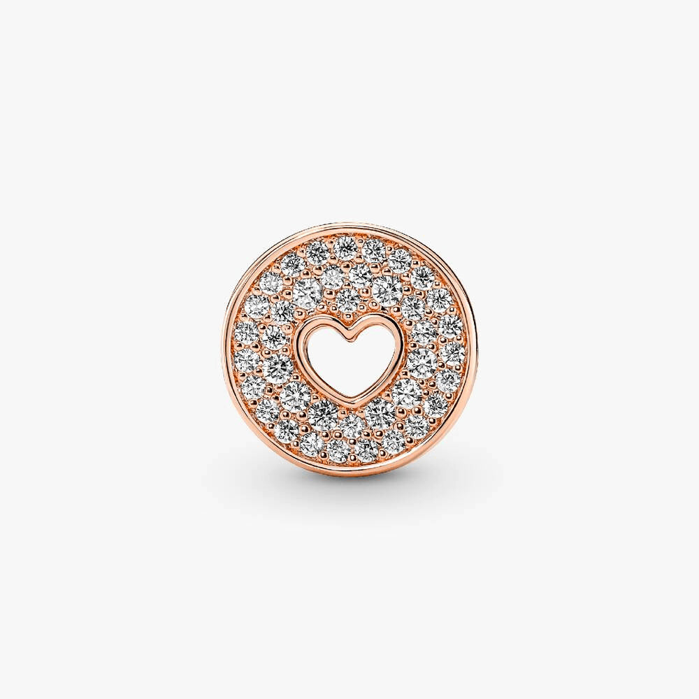 FINAL SALE - Pavé & Heart Anniversary Charm