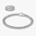 Timeless Pave Cuban Jewelry Set