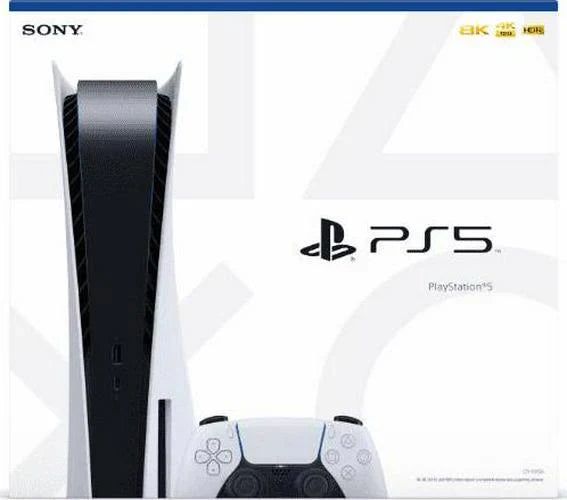 Sony PlayStation 5 Disc Video Game Console, White - 3006634