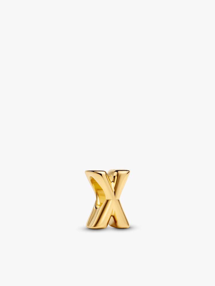 Letter X Charm Necklace
