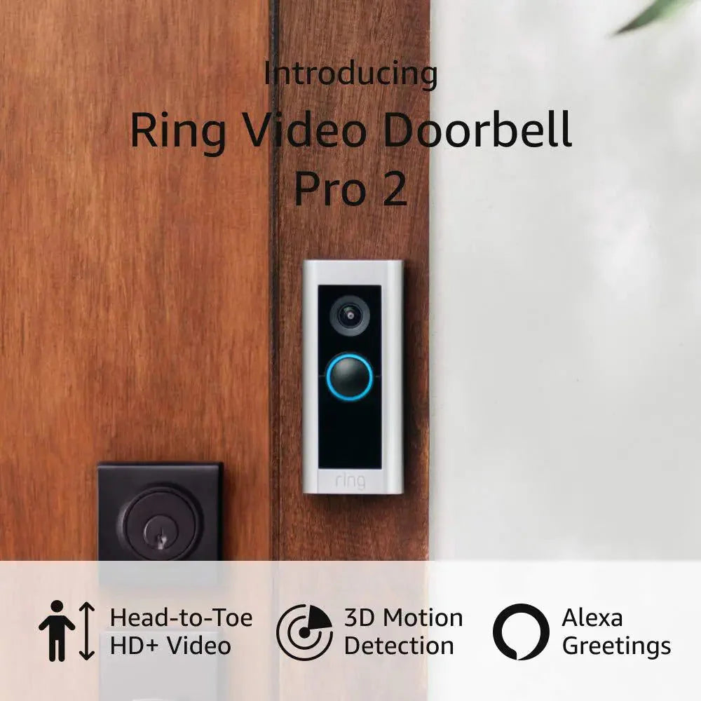 Video Doorbell Pro 2 Wired Doorbell Camera