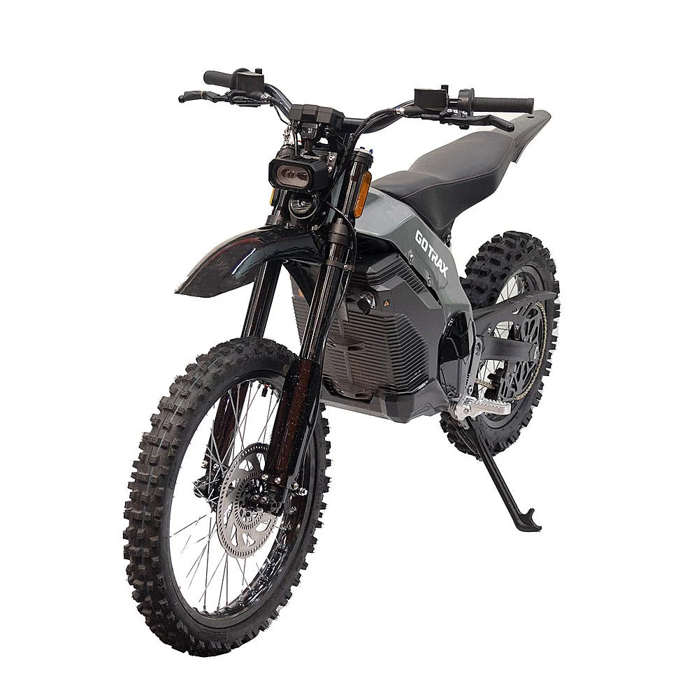GoTrax Electric Dirt Bike, 50 mi Max Range, 53 mph Max Speed, 8000W - Everest