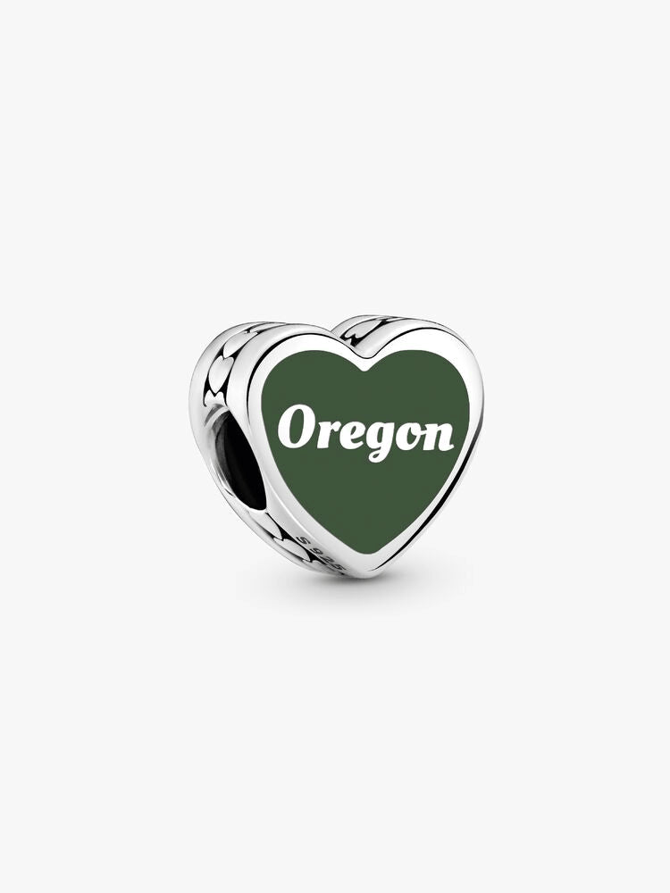 Oregon Heart Charm