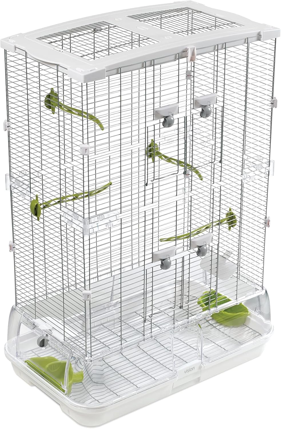Bird Cage, Medium, Olive - M02