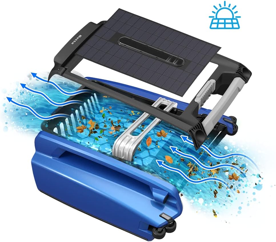 Betta Solar Powered Robotic Pool Surface Skimmer Cleaner - Betta-SE