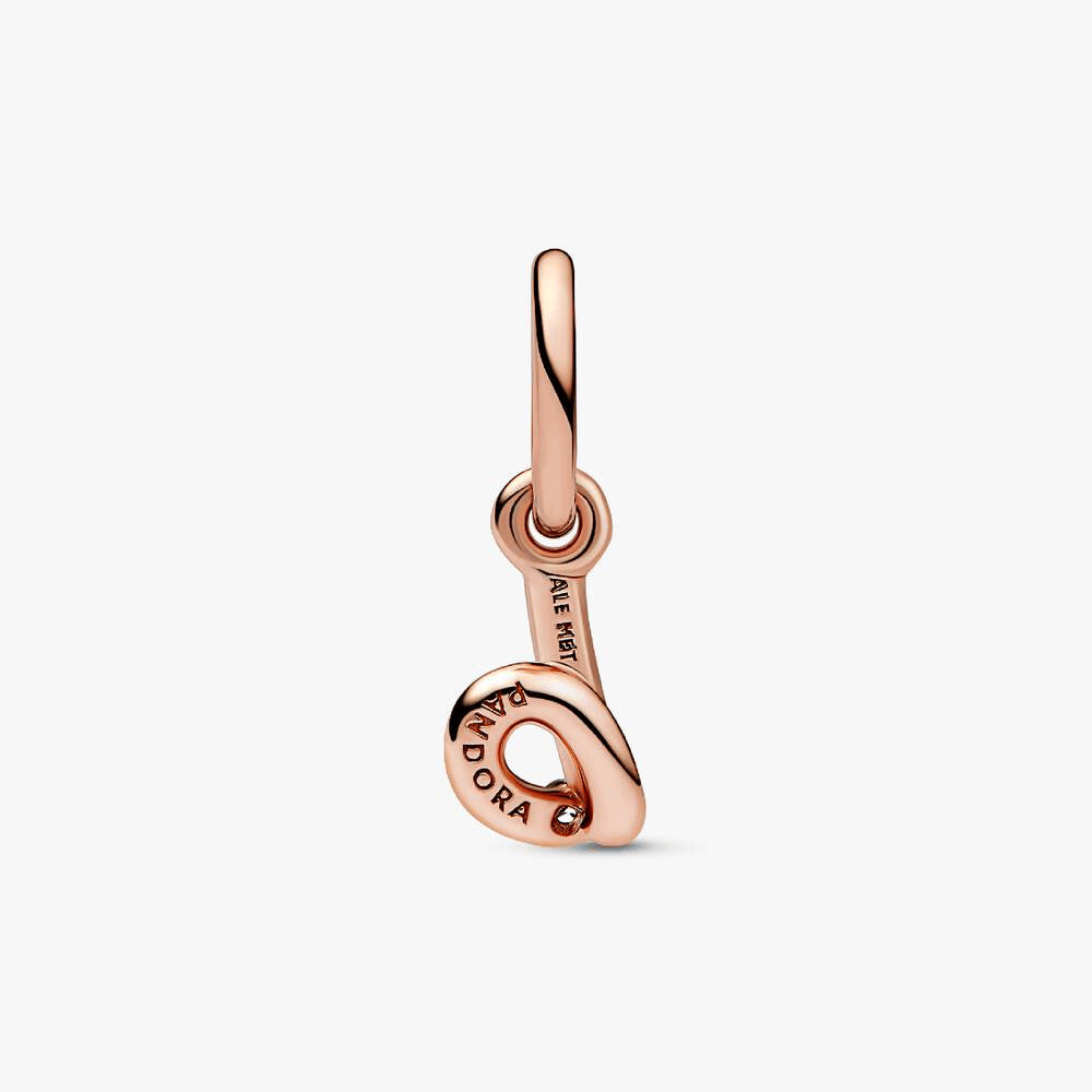 FINAL SALE - Letter B Script Alphabet Dangle Charm