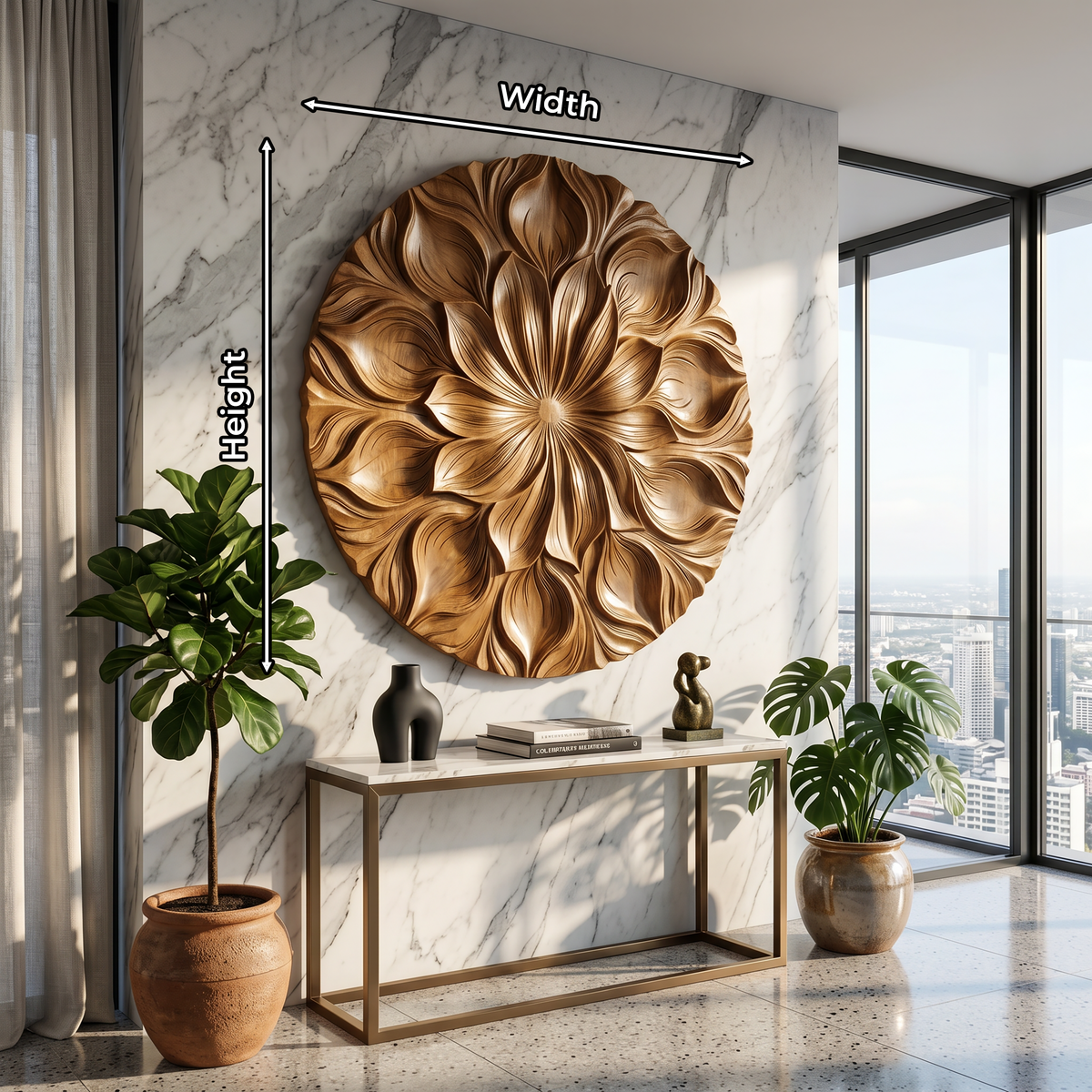 Botanical Wall Art With Monstera Design For Bedroom