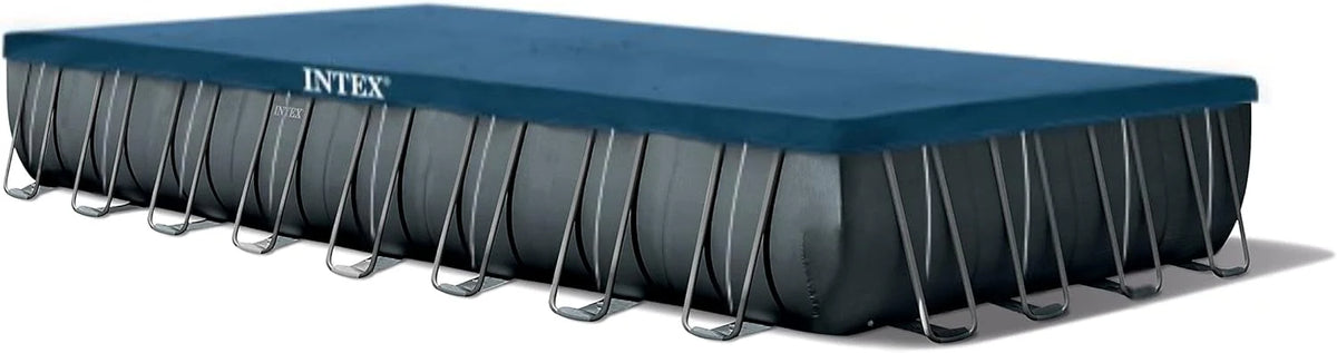 Intex Ultra XTR Rectangular Above Ground Pool Set, 216in L x 108in W x 52in H, Blue - 26355EH