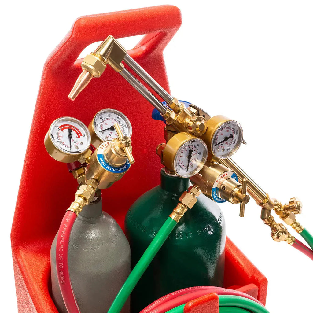 Victor Type Oxygen Acetylene Welding And Cutting Torch Set - CGA540 CGA200