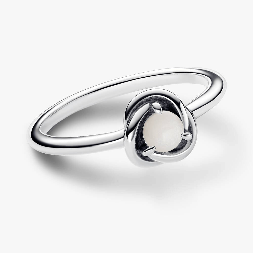 June Birthstone Eternity Circle Ring