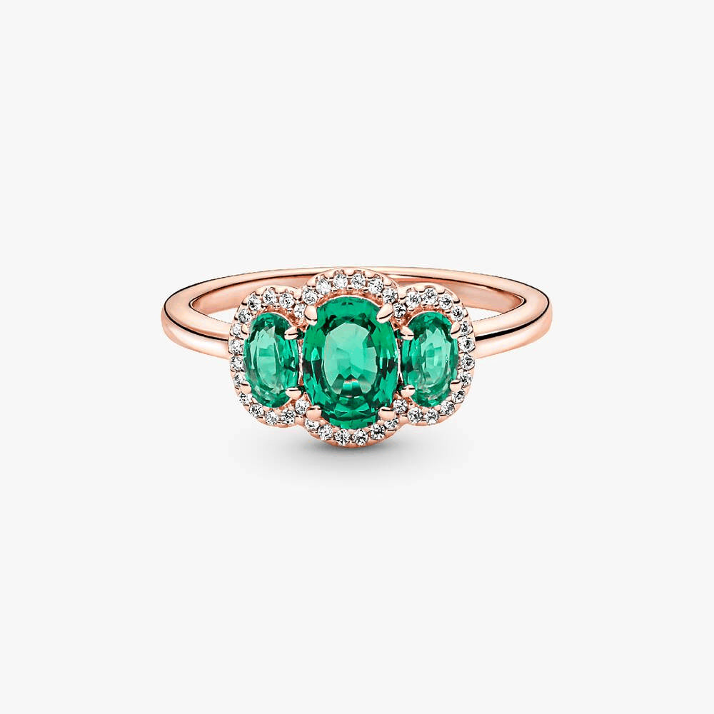 FINAL SALE - Three Stone Vintage Ring