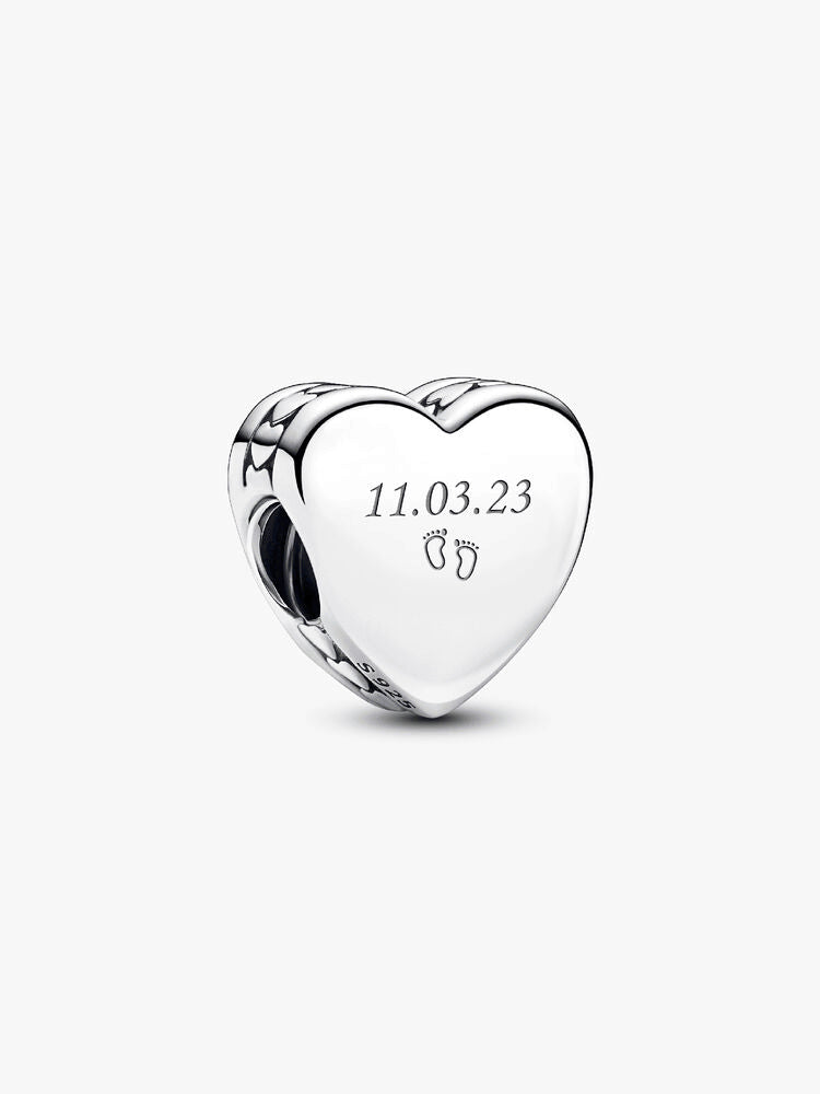 Engravable Heart Charm