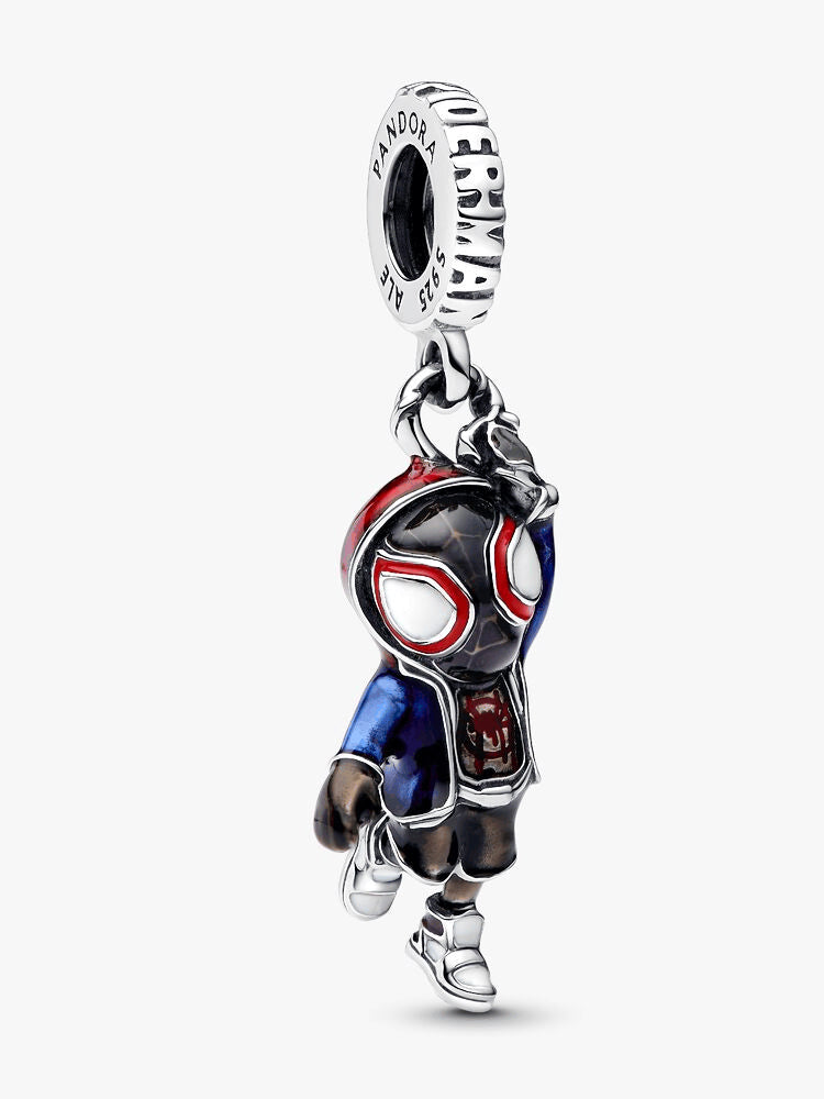 Marvel Spider-Man Miles Morales Charm Necklace Set