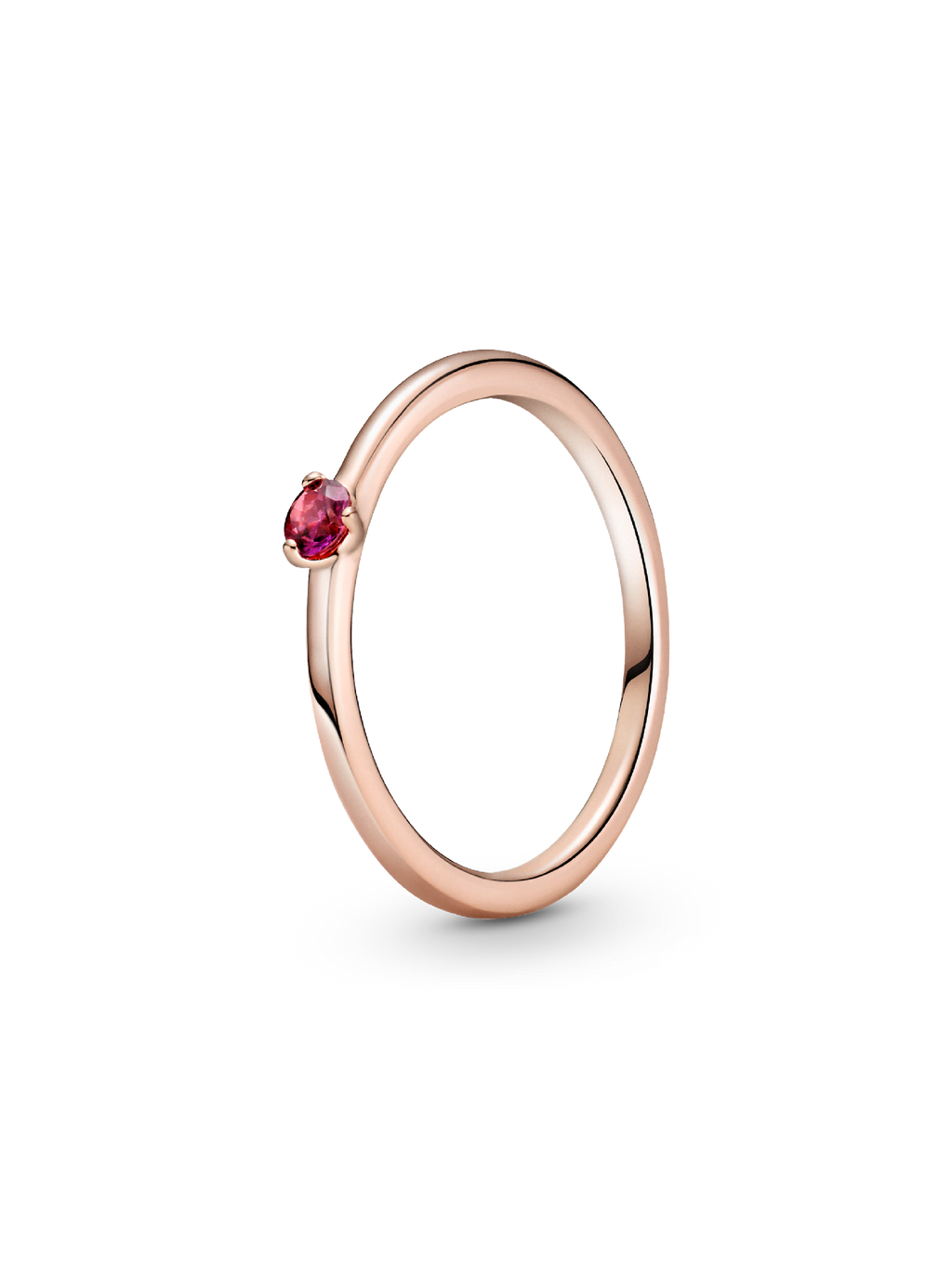 FINAL SALE - Red Solitaire Ring