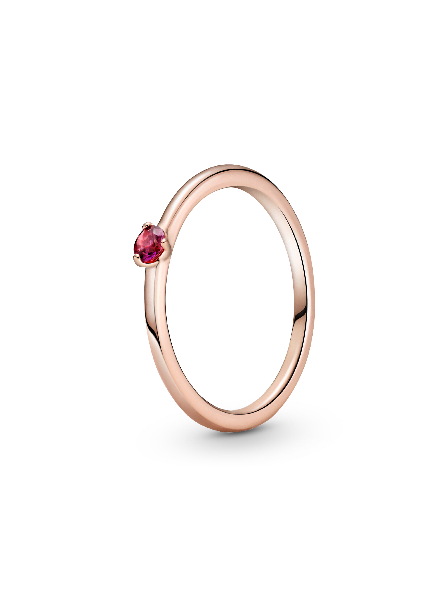 FINAL SALE - Red Solitaire Ring