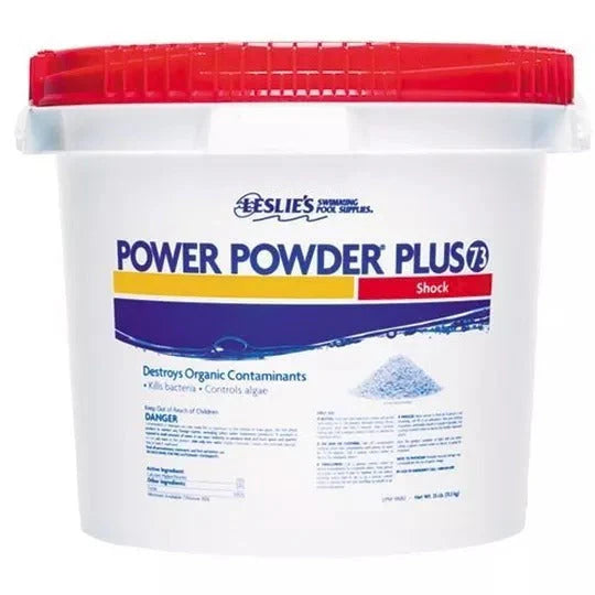 Power Powder Plus 73% Calcium Hypochlorite Pool Shock - 25 Lb