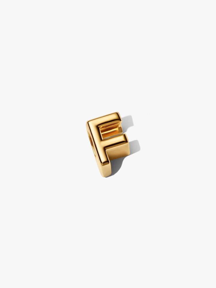 Letter F Alphabet Charm