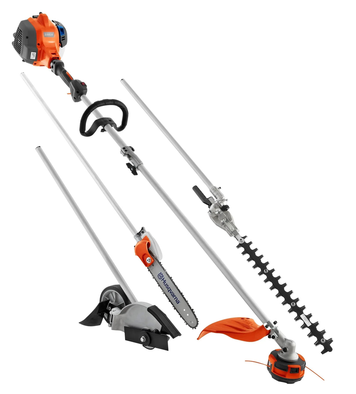 Husqvarna Gas String Trimmer, 28-cc 2-cycle, 20-in Straight Shaft, Attachment And Edger Capable - 330LK 970545001
