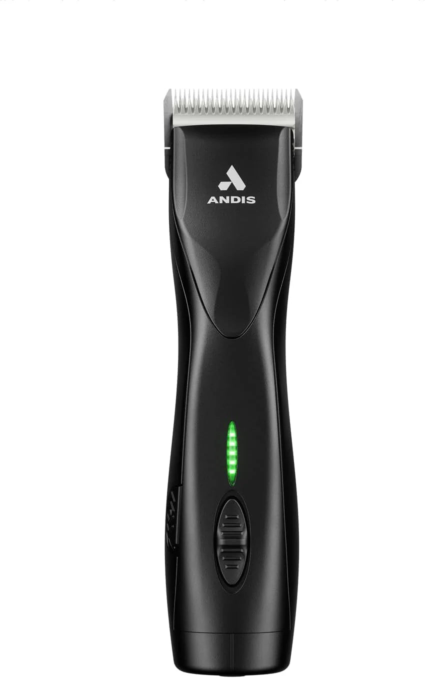 Andis Pulse Zr II 5-Speed Cordless Animal Clipper With Detachable Blade And Removable Lithium Ion Battery - 79170
