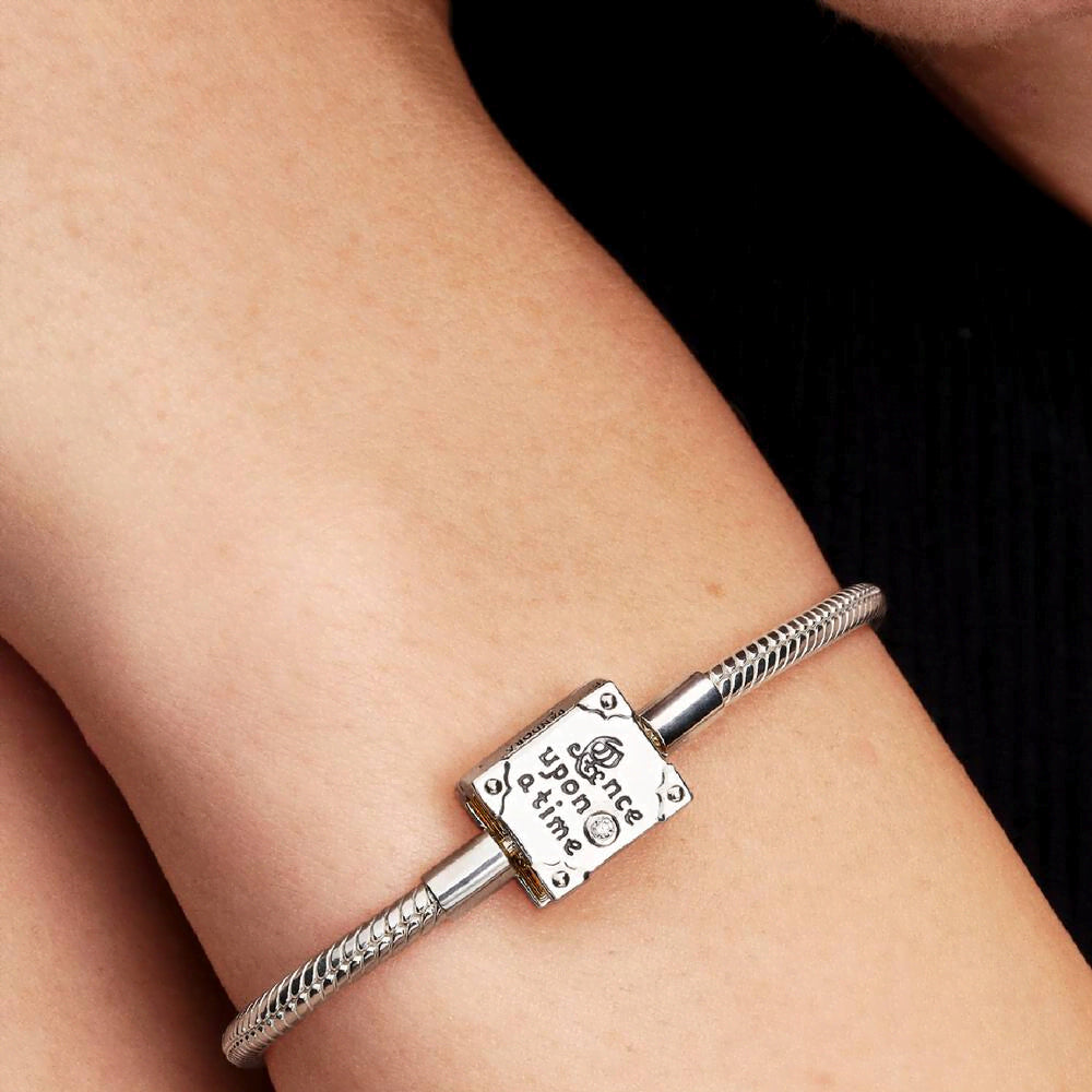 Disney Princess Storybook Lab-grown Diamond Snake Chain Bracelet