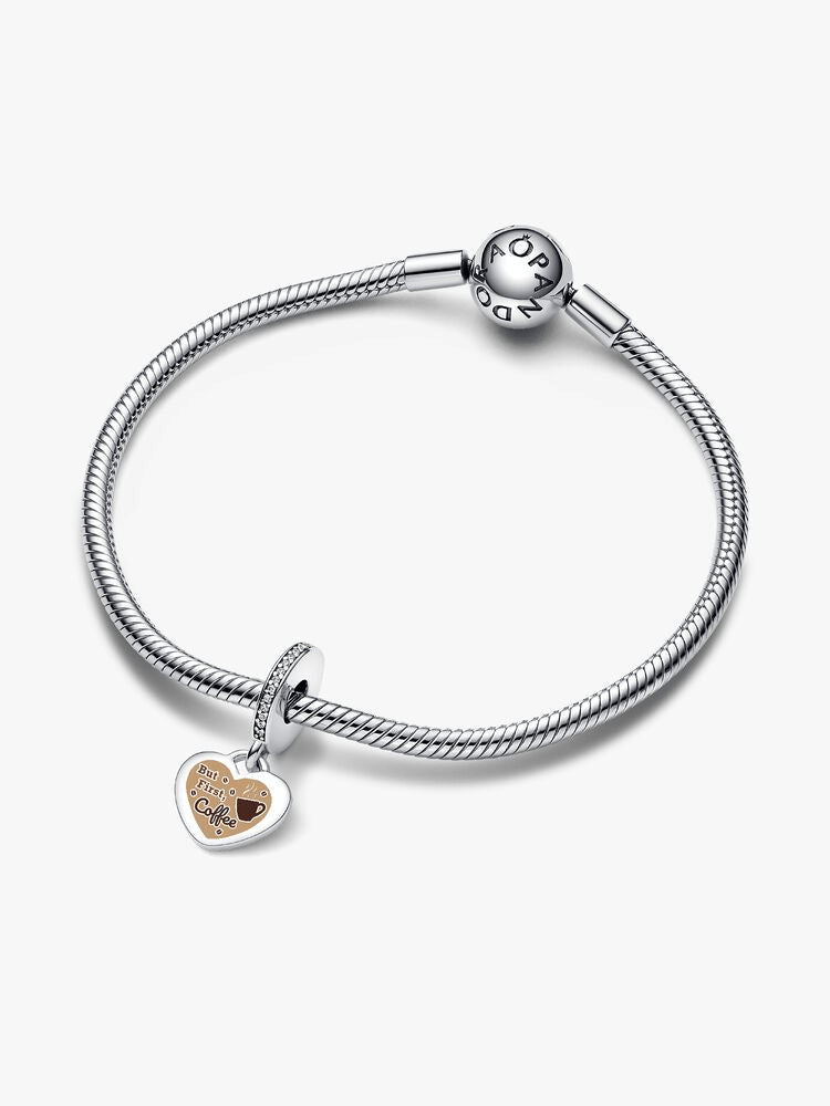 Engravable But First Coffee Charm