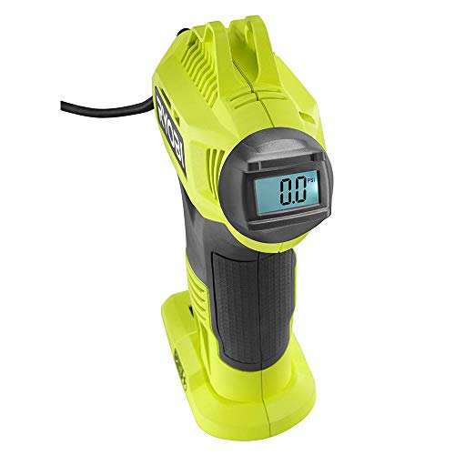 Cordless High Pressure Inflator With Digital Gauge And 18V Lithium-Ion Battery - Portable Tire And Sports Equipment Pump