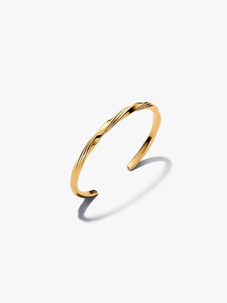 Twisted Open Bangle